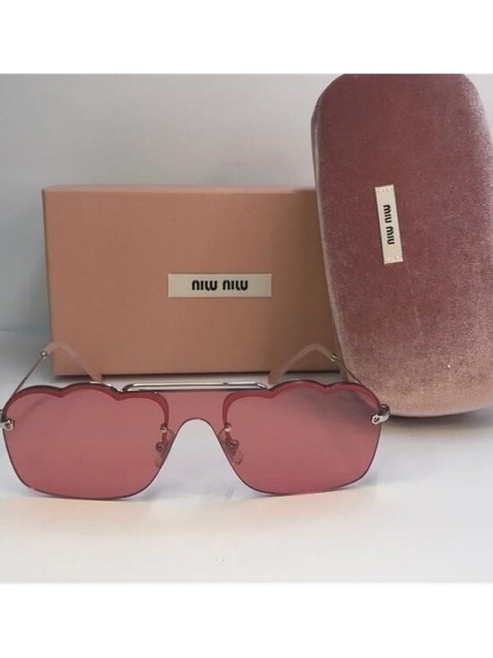 New Authentic Miu Miu Core collection MU 55US (1BC177) Sunglasses main image 10